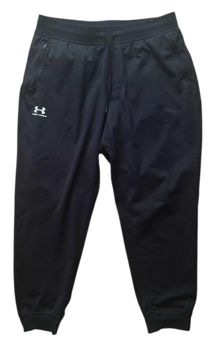 Under Armour Sportstyle Black Knit Joggers Men's XL